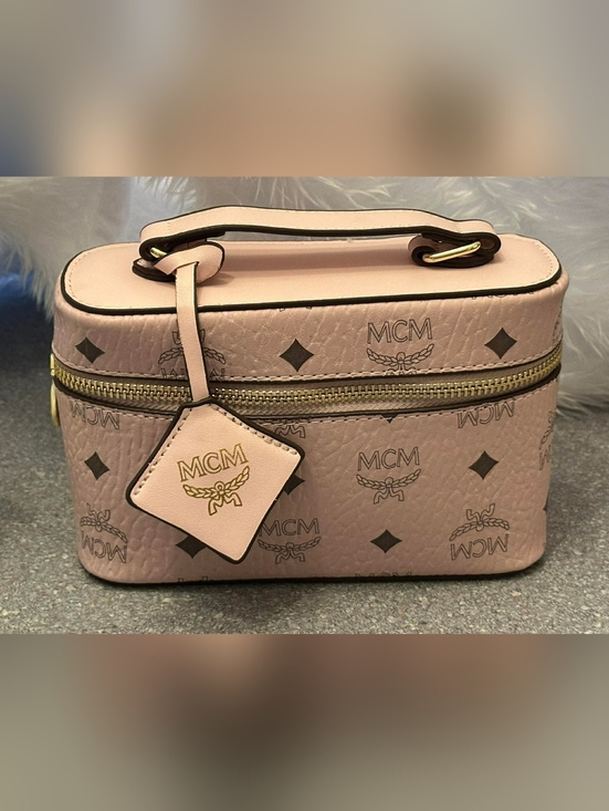 other designer Handbags - Pink Logo Leather Crossbody Bag